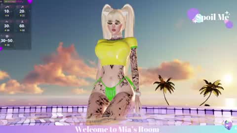 Snapshot of mia_lilah chatting on June 24, 2:38 pm Mia online show from June 24, 2:38 pm