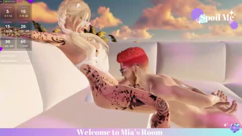 Snapshot of mia_lilah chatting on July 24, 6:11 am Mia online show from July 24, 6:11 am