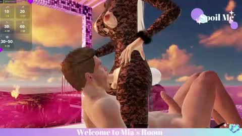 Snapshot of mia_lilah chatting on July 28, 8:52 pm Mia online show from July 28, 8:52 pm