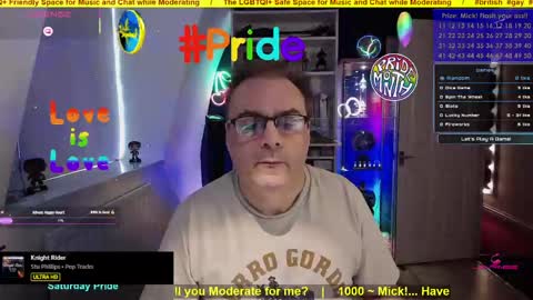 Snapshot of mick_mod chatting on May 9, 5:07 pm Professional Moderator Mick Mickey online show from May 9, 5:07 pm
