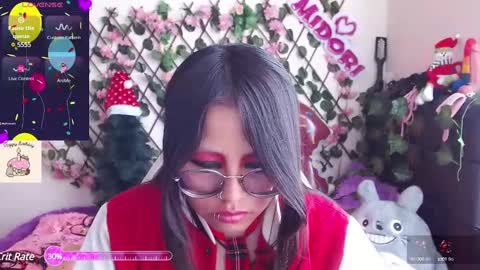 Snapshot of midoriquinn chatting on December 6, 4:28 pm Midori 7u7 online show from December 6, 4:28 pm