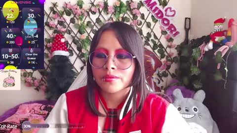 Snapshot of midoriquinn chatting on December 6, 7:34 pm Midori 7u7 online show from December 6, 7:34 pm