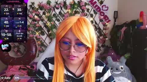 Snapshot of midoriquinn chatting on January 25, 8:31 pm Midori 7u7 online show from January 25, 8:31 pm