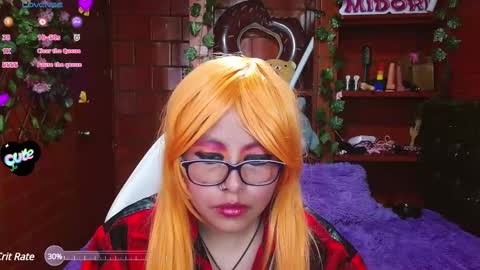 Snapshot of midoriquinn chatting on March 3, 6:44 pm Midori 7u7 online show from March 3, 6:44 pm