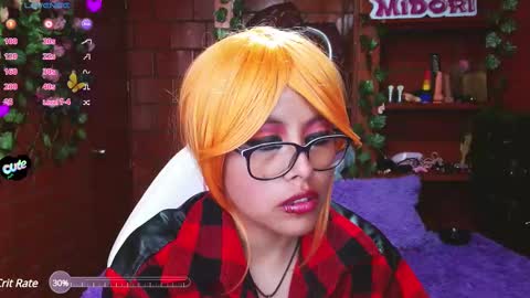 Snapshot of midoriquinn chatting on March 4, 9:32 pm Midori 7u7 online show from March 4, 9:32 pm