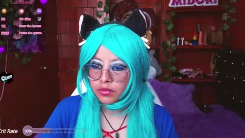 Snapshot of midoriquinn chatting on March 11, 5:24 pm Midori 7u7 online show from March 11, 5:24 pm