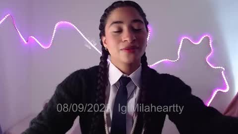 Snapshot of milah_hearrty chatting on September 8, 11:59 pm Milah online show from September 8, 11:59 pm