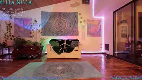 Snapshot of milla_milla chatting on February 8, 5:11 am milla_milla online show from February 8, 5:11 am