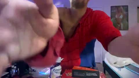 Snapshot of mixxychocolate chatting on February 7, 8:53 pm Deanthony online show from February 7, 8:53 pm