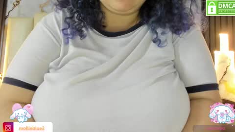 Snapshot of molliebue1 chatting on February 18, 3:10 pm Hey Guys Im Mollie online show from February 18, 3:10 pm