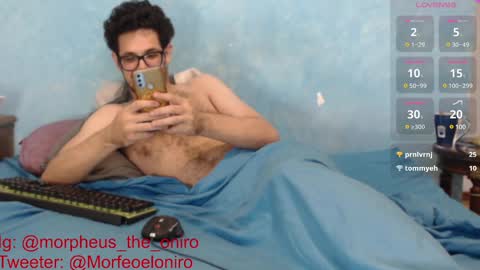 Snapshot of morpheus_the_oniro chatting on December 25, 3:49 pm Morpheo online show from December 25, 3:49 pm