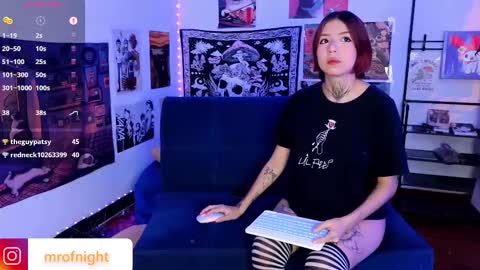 Snapshot of mr_of_nightt chatting on February 25, 6:36 am Daniel and Sara online show from February 25, 6:36 am