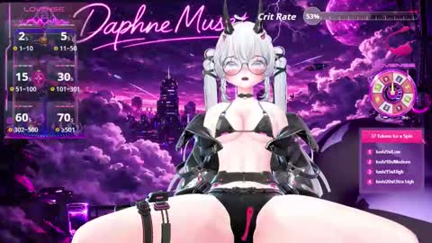 Daphne Musa online show from March 11, 8:59 pm