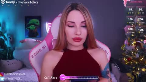 Snapshot of my__sweet__alice chatting on January 12, 1:16 pm mysweetalice online show from January 12, 1:16 pm