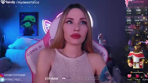 Snapshot of my__sweet__alice chatting on February 20, 5:24 pm mysweetalice online show from February 20, 5:24 pm