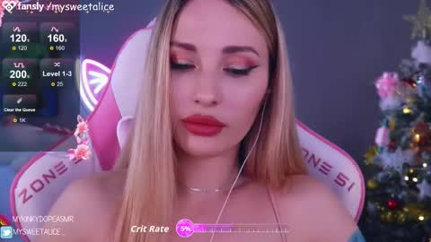 Snapshot of my__sweet__alice chatting on March 4, 11:16 am mysweetalice online show from March 4, 11:16 am