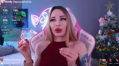 Snapshot of my__sweet__alice chatting on March 18, 10:18 am mysweetalice online show from March 18, 10:18 am