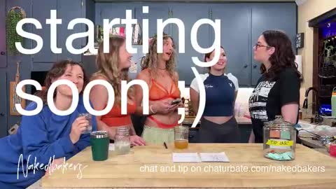 Snapshot of nakedbakers chatting on October 15, 2:01 am Naked Bakers online show from October 15, 2:01 am