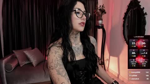 Snapshot of nasty_alice1 chatting on December 26, 3:38 am Goddess Alice online show from December 26, 3:38 am