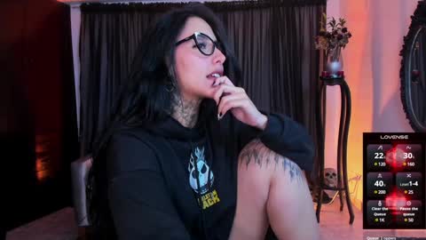 Snapshot of nasty_alice1 chatting on January 24, 8:02 am Goddess Alice online show from January 24, 8:02 am