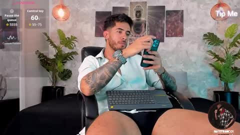 Snapshot of nate_franco chatting on October 16, 12:00 am Nate Franco online show from October 16, 12:00 am