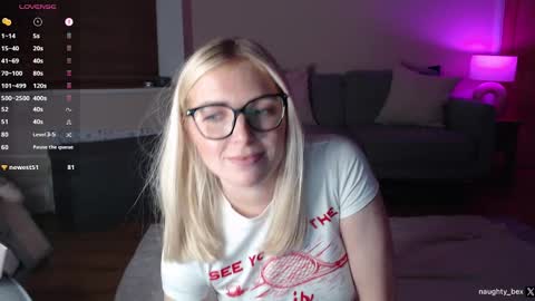 Snapshot of naughty__bex chatting on February 7, 9:04 pm Bex currently on maternity leave online show from February 7, 9:04 pm