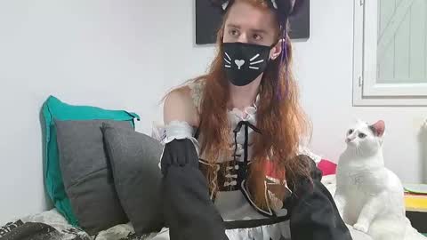 Snapshot of neko_nyaaa chatting on January 26, 12:37 am Neko online show from January 26, 12:37 am