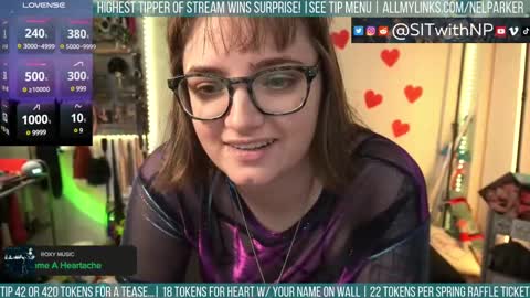 Nel Parker online show from February 22, 5:34 am