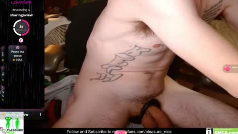 Nick Pleasure Nice online show from January 8, 12:57 am