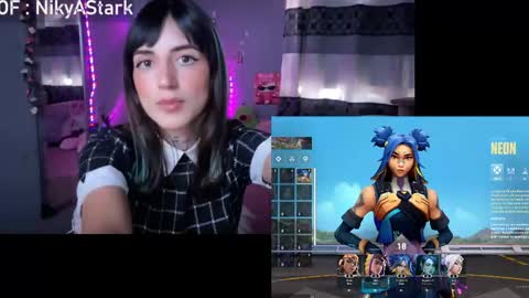 Snapshot of nikyastark chatting on April 25, 1:52 pm Niky A Stark online show from April 25, 1:52 pm