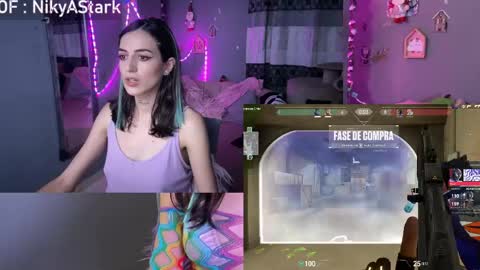Snapshot of nikyastark chatting on May 12, 2:19 am Niky A Stark online show from May 12, 2:19 am