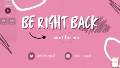 Snapshot of noah__angel chatting on February 19, 3:39 am Brayan online show from February 19, 3:39 am