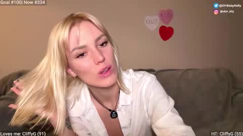 Kelly online show from February 7, 11:19 pm