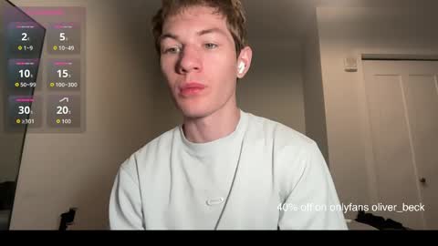 Oliver Beck online show from May 10, 2:06 am