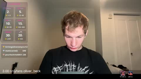 Oliver Beck online show from May 15, 2:29 am