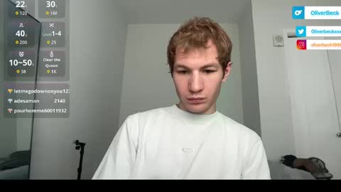 Oliver Beck online show from June 6, 7:29 pm