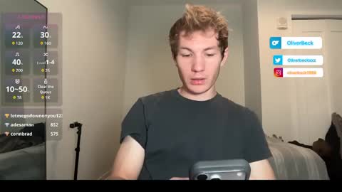Oliver Beck online show from June 11, 6:28 pm
