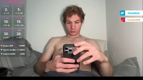 Snapshot of oliver_beck chatting on June 27, 8:25 pm Oliver Beck online show from June 27, 8:25 pm