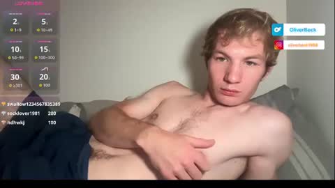Snapshot of oliver_beck chatting on July 13, 4:04 am Oliver Beck online show from July 13, 4:04 am