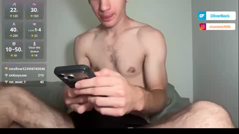 Snapshot of oliver_beck chatting on July 26, 8:05 pm Oliver Beck online show from July 26, 8:05 pm