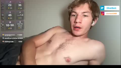 Snapshot of oliver_beck chatting on July 29, 3:48 am Oliver Beck online show from July 29, 3:48 am