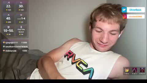 Snapshot of oliver_beck chatting on July 30, 3:16 am Oliver Beck online show from July 30, 3:16 am