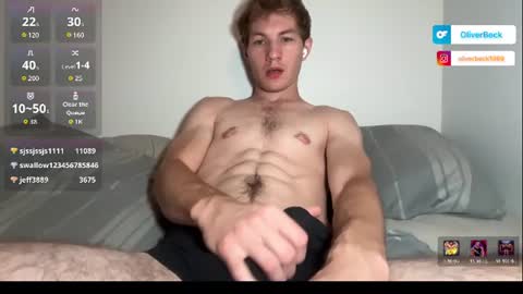 Snapshot of oliver_beck chatting on August 1, 4:01 am Oliver Beck online show from August 1, 4:01 am