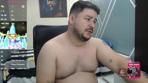 Snapshot of oso_gael chatting on February 14, 5:46 pm Bear Gael online show from February 14, 5:46 pm