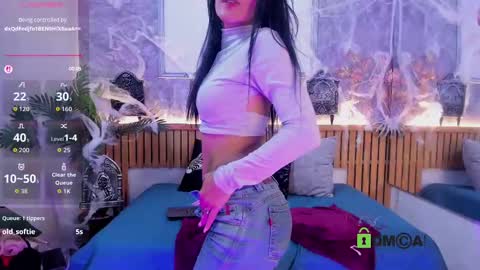 Snapshot of pamela_wolf_ chatting on October 7, 8:50 pm Pamela online show from October 7, 8:50 pm