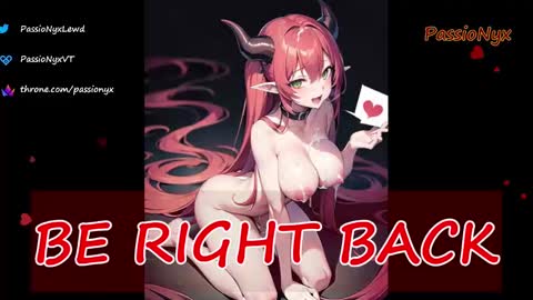 Snapshot of passionyx chatting on January 3, 4:00 am Succubus Nyx online show from January 3, 4:00 am