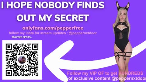 pepperxminthe online show from February 11, 10:50 pm