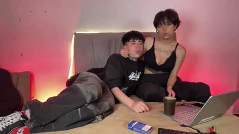first anal video in bio we are lucy and perceo follow us online show from April 23, 4:24 am