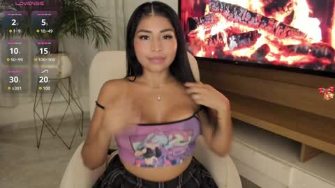 Snapshot of pocahontas_cute chatting on January 23, 2:33 am Nicole online show from January 23, 2:33 am