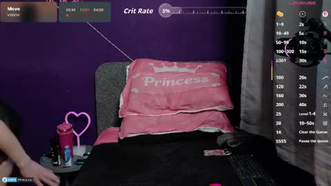 Snapshot of princess_kiki_za chatting on July 23, 8:45 am Kiki online show from July 23, 8:45 am
